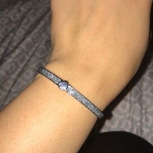 Kate spade glitter hinge bangle.